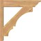 Ekena Millwork Balboa Smooth Traditional Outlooker, Western Red Cedar, 5 1/2"W x 22"D x 22"H OUT06X22X22BOA01SWR - alternate 4